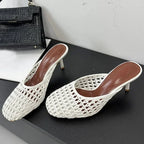 SAVOY™ | Mules de Tacón con Malla Transpirable para Mujer Verano