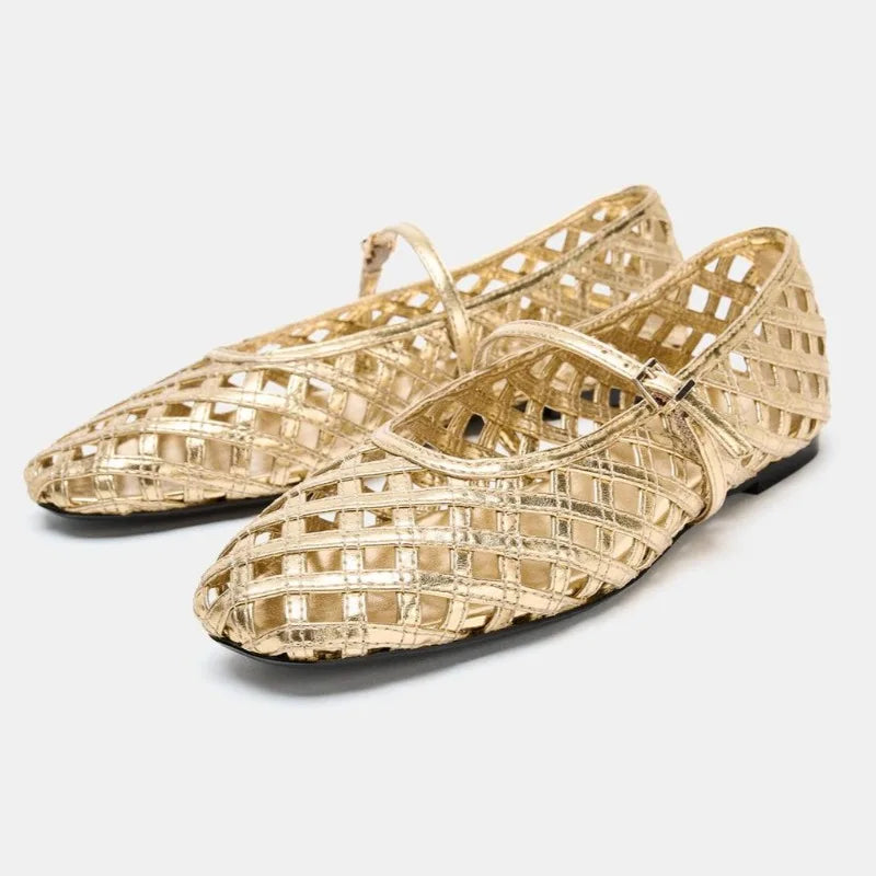 MONTREUX™ | Sandalias con Diseño Tejido Estilo Romano