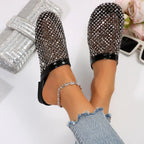 ROSENVALE™ | Sandalias con Pedrería y Punta Redonda