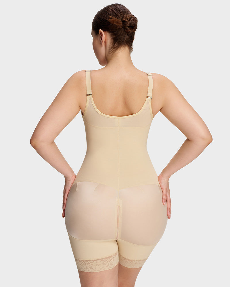Faja de Compresión Extra Firme de Cuerpo Completo con Cremallera