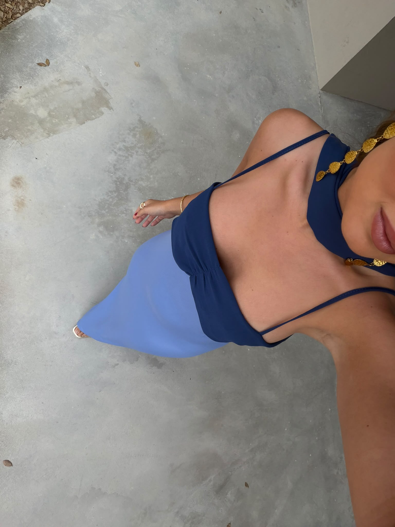 Vestido Zahara Azul