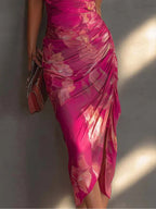 Amelia | Vestido Bodycon con Estampado Floral