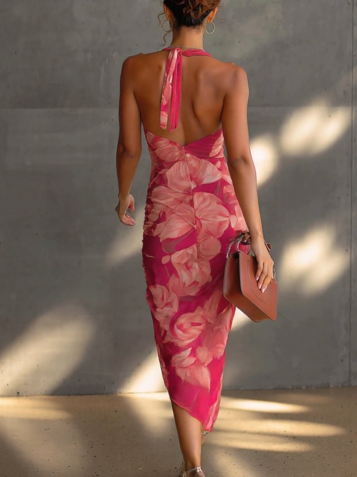 Amelia | Vestido Bodycon con Estampado Floral