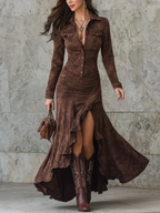 Carlotta | Vestido Maxi con Volantes