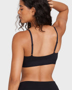 Bralette Sin Costuras Sin Relleno con Escote Redondo