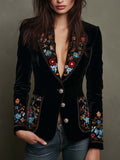 Apolline | Blazer Bordado Floral Multicolor