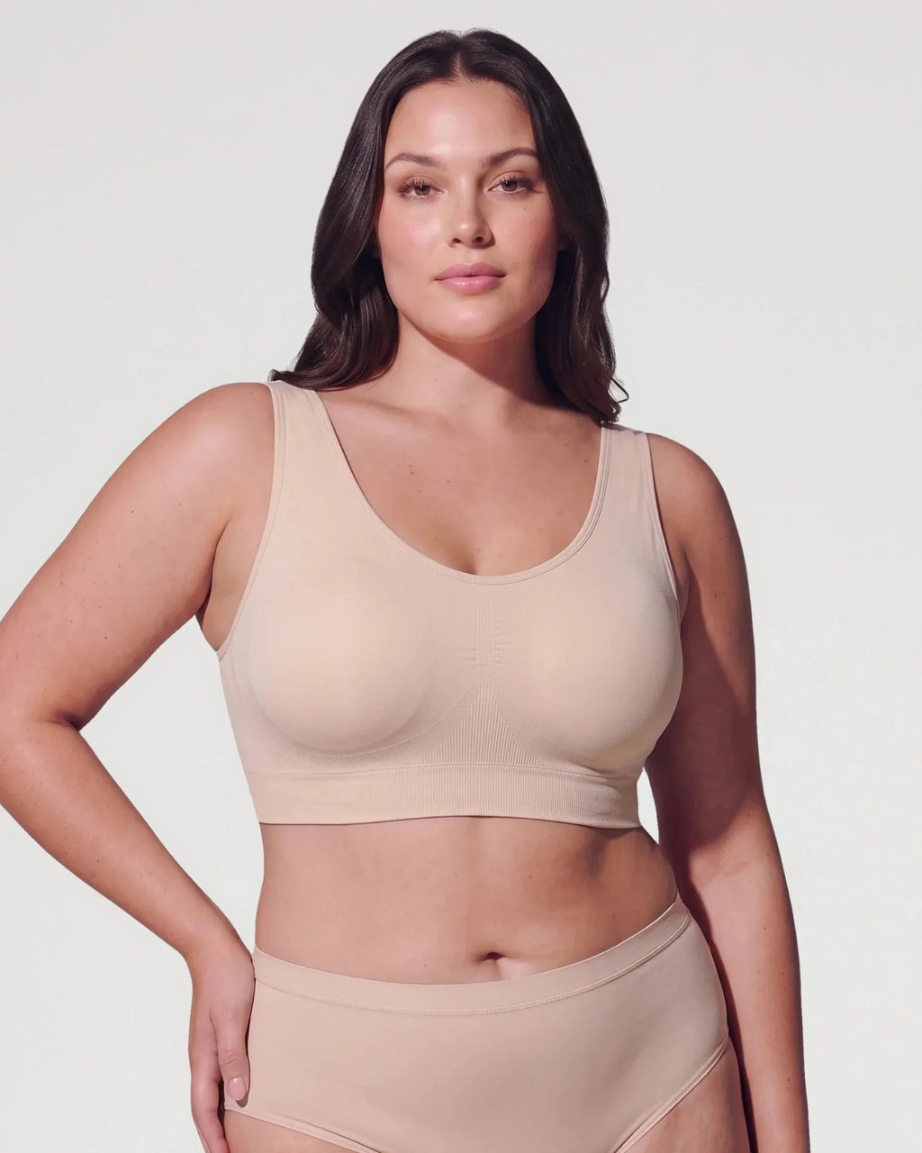 Sujetador Push-Up Sin Aros de Cobertura Completa con Espalda U
