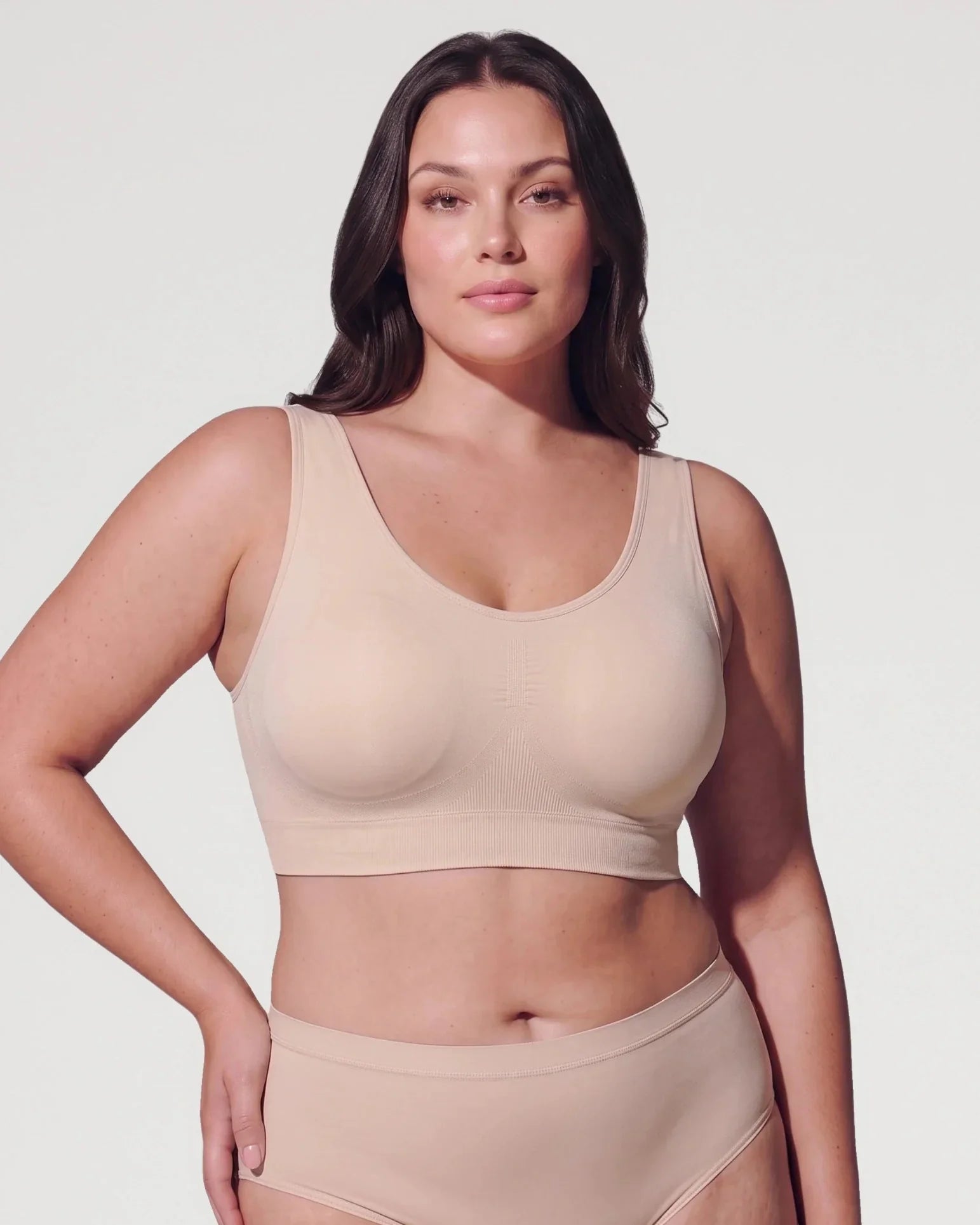 Sujetador Push-Up Sin Aros de Cobertura Completa con Espalda U