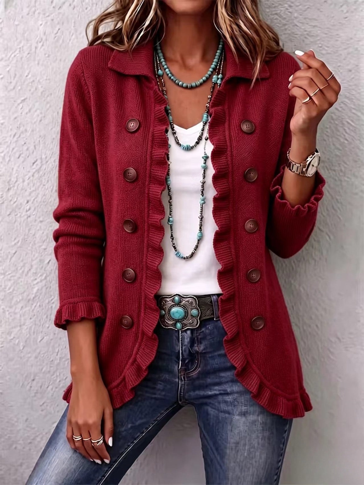 Rosalía | Chaqueta de Punto Rubí