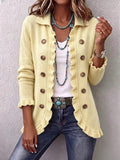Liliana | Chaqueta de Punto Crema