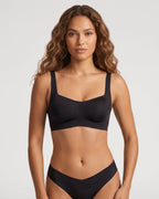 Conjunto Bralette Sin Costuras de Escote Cuadrado + Braguita