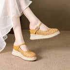 CASABELLA™ | Zapatillas de Cuña con Plataforma de 8 cm