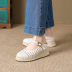 CASABELLA™ | Zapatillas de Cuña con Plataforma de 8 cm
