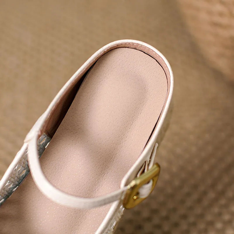 CASABELLA™ | Zapatillas de Cuña con Plataforma de 8 cm