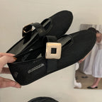 BELCOUR™ | Bailarinas de Malla Transpirables con Hebilla Metálica para Mujer