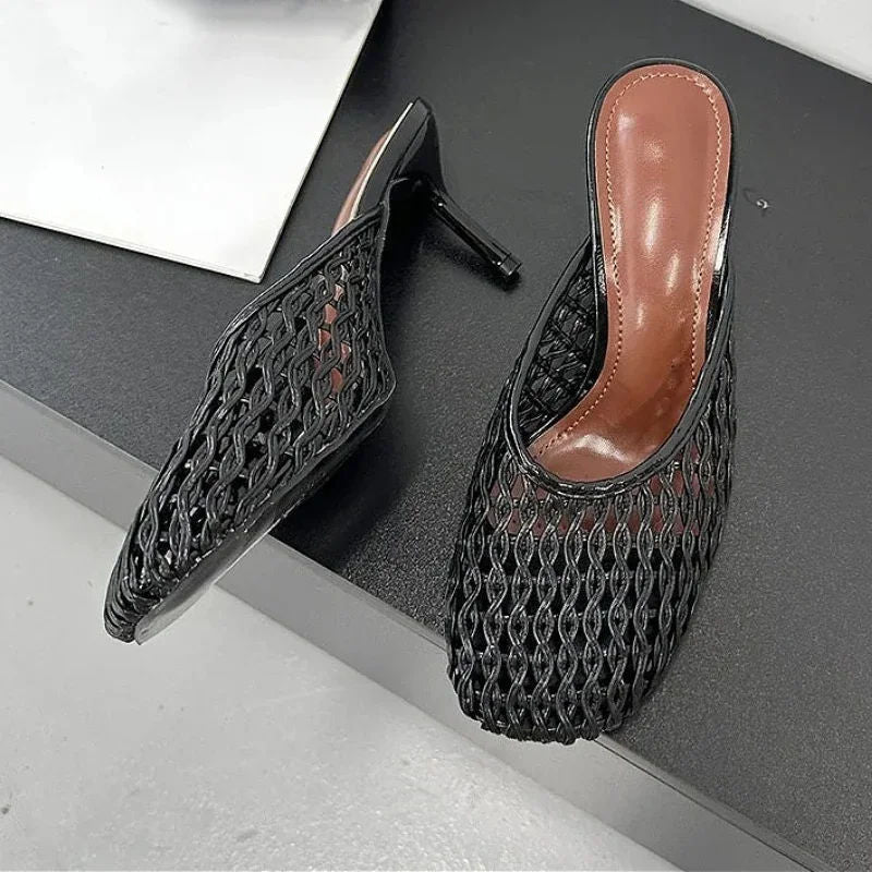SAVOY™ | Mules de Tacón con Malla Transpirable para Mujer Verano