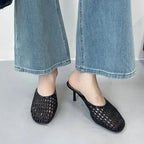 SAVOY™ | Mules de Tacón con Malla Transpirable para Mujer Verano