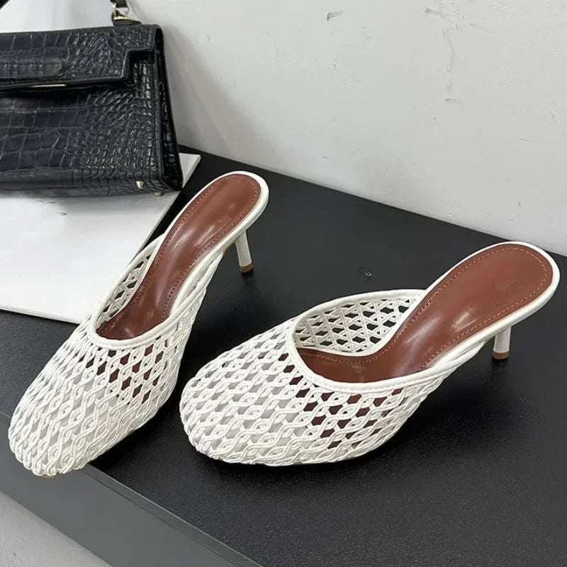 SAVOY™ | Mules de Tacón con Malla Transpirable para Mujer Verano