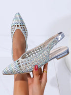 TRENDIVA™ | Sandalias Planas Trenzadas Puntiaguda