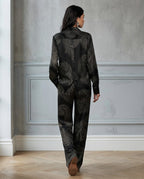 Completo Vittoria — Camicia e Pantalone Paisley in Raso