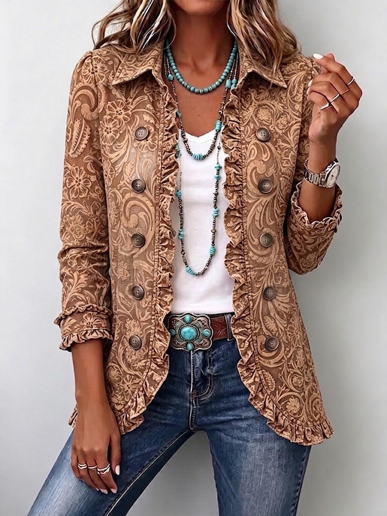 Concepción | Chaqueta Floral Vintage