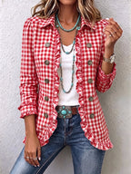 Purificación | Chaqueta de Cuadros Vichy