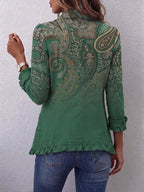 Jacinta | Chaqueta Cachemir Verde