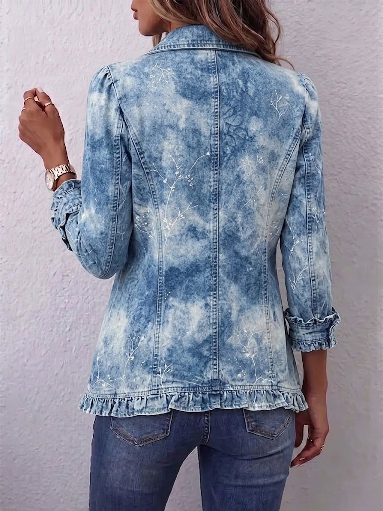 Genoveva | Chaqueta Botánica Degradada