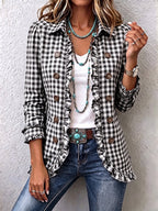 Purificación | Chaqueta de Cuadros Vichy