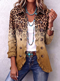 Reyes | Chaqueta Blazer Leopardo Ocre