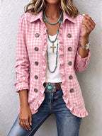 Purificación | Chaqueta de Cuadros Vichy