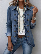 Rosario | Chaqueta con Volantes Elegante