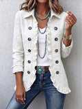 Marisol | Chaqueta Bordada Marfil