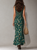 Alina | Abito Bohemien con Maniche a Volant