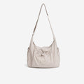 Sac hobo Alix — Écru