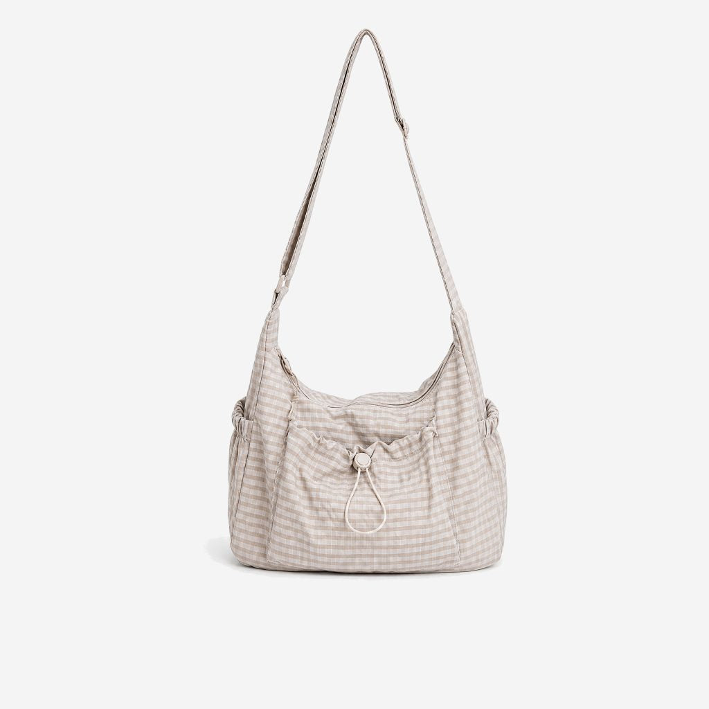 Sac hobo Alix — Écru