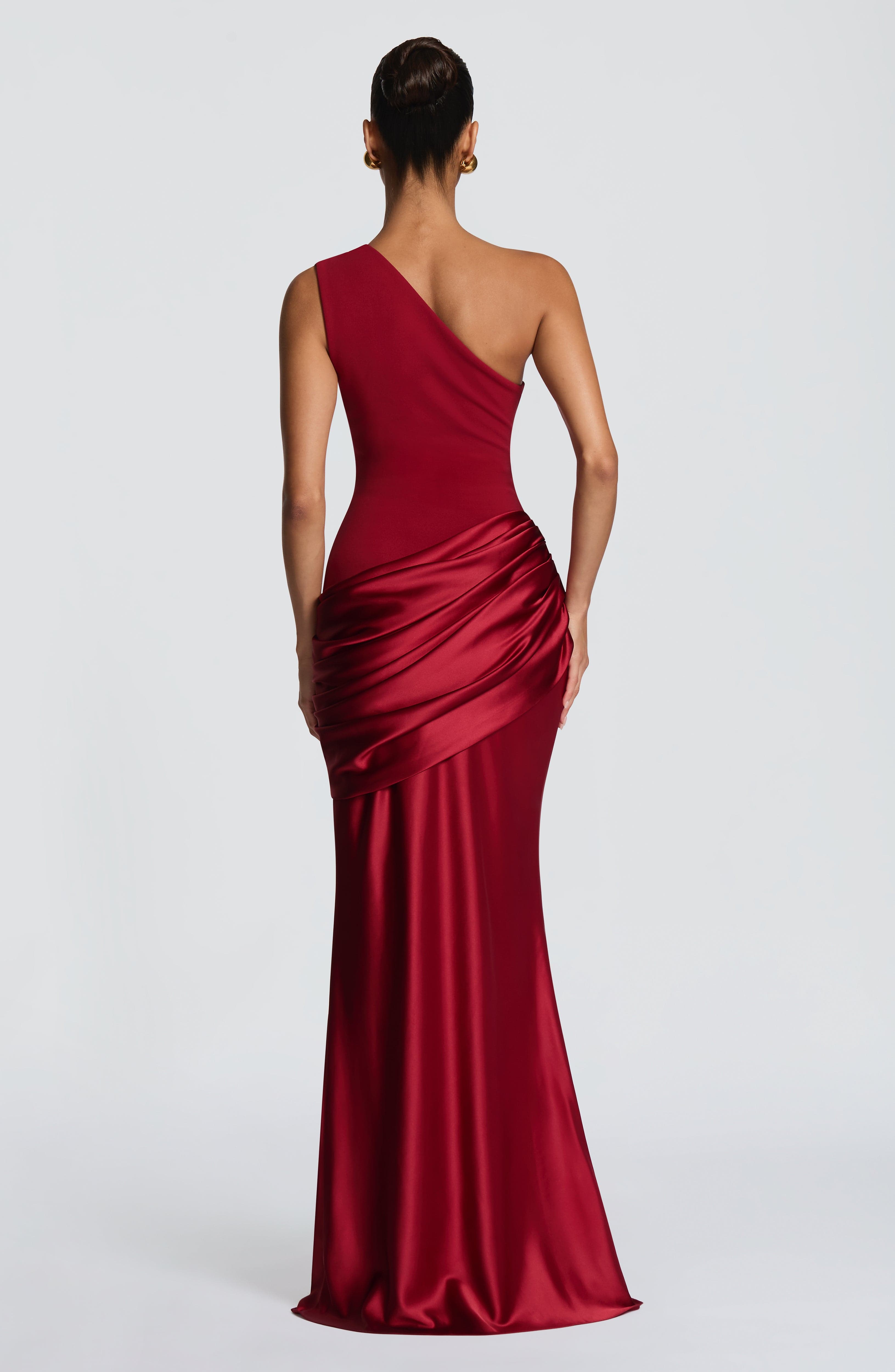 Vestido largo Sadona - Rojo intenso